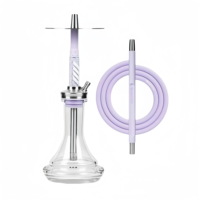 Chicha Moderne Écologique en Acier Inoxydable, Technique Miroir Allemande, Vente en Gros Usine, Coffret Cadeau