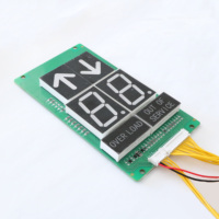 Affichage LED à 7 segments Zanfeng ZL007B pour panneau de commande d'ascenseur, DC24V, blanc/rouge en option, vente en gros