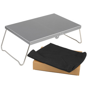 Table de pique-nique portable d'extérieur, table isolée pour le café, table pliante légère en alliage d'aluminium, mini table de pique-nique - Product Image 1