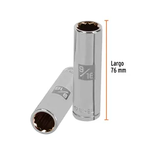 Clé à douille longue BOX 6 9/16'', 12 points, entraînement 1/2'', TRUPER - Product Image 3