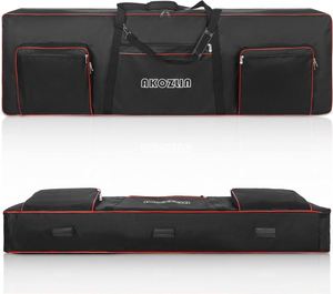 กระเป๋าใส่คีย์บอร์ดแบบมีหูหิ้วและสายสะพายไหล่ปรับได้ ขนาด 53.5"x12.6"x6.3" ตัวอย่างสินค้าฟรี - Product Image 6