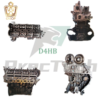 Precision-machined Auto Parts D4EB D4HB Engine Long Block Engine Assembly 2.2L for Hyundai and Kia Car