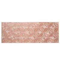 Chemin de table rectangulaire vintage durable, élégant, de haute qualité, résistant à l'huile, en PVC, pour table à manger, décoration de la maison, TUOTU 33x91cm