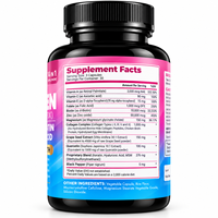Capsules de vitamine C, biotine, kératine et collagène pour le soutien nutritionnel de la peau, des cheveux et des ongles chez les adultes – Complément beauté quotidien