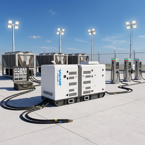 Estación de Energía Solar Híbrida BESS Personalizable de 125 kWh, Portátil, con Capacidad de Expansión para Uso Fuera de la Red, VMHV180K3 - Product Image 4