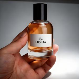 Cilindro de lujo Parfum Botella de perfume de vidrio 30ml 50ml 100mL Botella de spray de perfume vacía con tapa de madera - Product Image 3