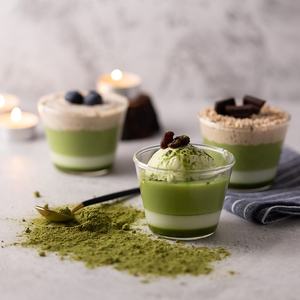 SIGNWIN Thé Matcha en poudre de qualité supérieure Thé à bulles au goût sucré Boissons emballées dans un sac - Product Image 2