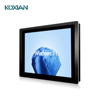 Panel PC Industrial de 17 Pulgadas, Computadora Integrada Todo en Uno, Pantalla Táctil Capacitiva, PC Táctil con Windows 10, Android, Ubuntu, RS232, RJ45, USB, WIFI