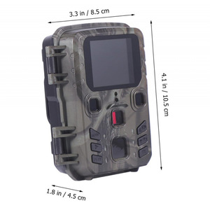 Caméra de chasse 1080P avec écran 2,4 pouces, 42 LED IR 940nm pour vision nocturne, étanche IP65, portée 30-40 pieds, pour support d'arbre - Product Image 3
