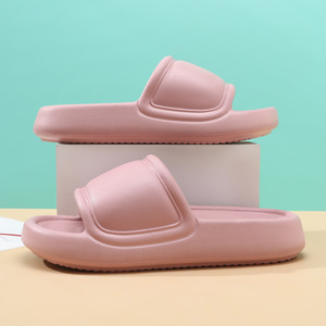 Claquettes Eva pour femmes, été, bout ouvert, douces, confortables, antidérapantes, respirantes, pour l'extérieur, rose, noir, vert, violet - Product Image 3