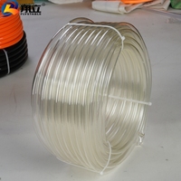Selang PVC tahan lama untuk mengalirkan air, selang plastik cetak untuk mengalirkan susu, selang PVC transparan lunak untuk taman dan pembentukan.