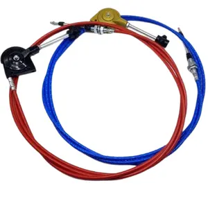 For Excavator parts modified manual throttle cable Carter Hitachi Daewoo Hyundai Kobelco hand throttle cable