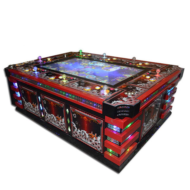 Customize USA Hottest Coin Operated Fishing Machine 3 Players 42"LCD Dragon VS Ocean King 4 Plus Fish Game Table 10-Year