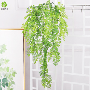 QIHAO - Enredaderas Artificiales de 100 cm y 200 cm de Altura, Simulación Realista, Decoración de Paredes Interiores, Vegetación - Product Image 1