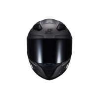 Casque de moto intégral VCOROS VF105 en ABS, homologué DOT, unisexe, avec visière, pour adultes, hommes et femmes, gris méca