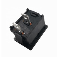 6A250V/10A125V 2Pin interrupteur à bascule PA66 matériel interrupteur à bascule carré fonction marche-arrêt interrupteur à bascule impression ON OFF