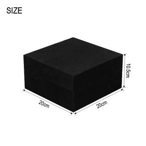 Cajas de Terciopelo Rojas Grandes <span class=keywords><strong>al</strong></span> por Mayor para Flores, Velas, Cajas de Regalo de Papel de Terciopelo de Lujo Personalizadas para Collares, Cajas de Empaque para Producción - Product Image 3