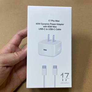 40W <b>Type</b> <b>C</b> <b>Adapter</b> For iPhone 17 16 15 14 <b>USB</b> <b>C</b> Phone Charger <b>Type</b> <b>C</b> Charger For iPhone Fast Charging <b>Adapter</b> - Product Image 1