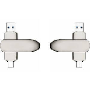 Clé USB Gitra Type <span class=keywords><strong>C</strong></span> 3.0 2.0 16 Go 32 Go 64 Go 128 Go, disque USB en métal avec fonction OTG, logo laser - Product Image 6