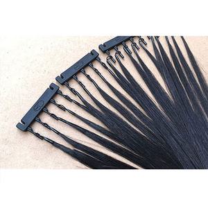 Top Elles Remy Haar verlängerungen 6D Haar 2. Generation Double Drawn Nagel haut intakt mit hoher Qualität - Product Image 4