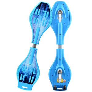 Skateboard à deux roues ABS pour enfants, débutant, garçon de 6 ans, fille, adulte, hoverboard, scooter Wobble Dragon - Product Image 5