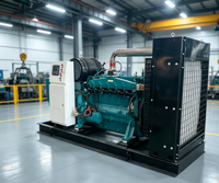Groupe électrogène au gaz de 150 kW à haute efficacité, groupe électrogène de secours industriel et commercial