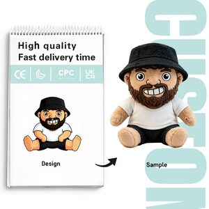 Fabricant de peluches de haute qualité, peluches personnalisées de dessins animés, poupées en peluche sur mesure avec des poupées en peluche - Product Image 5