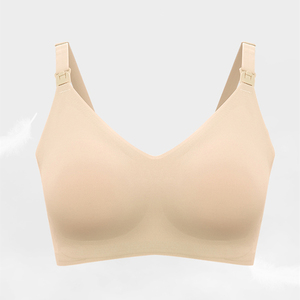 Reggiseno da <span class=keywords><strong>Allattamento</strong></span> Comodo con Apertura Frontale per Donne, Reggiseno Premaman Senza Ferretto con Taglio Laser - Product Image 6