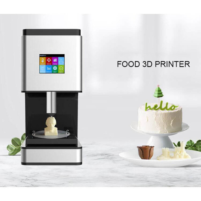 QDMECH China Manufacturer Most Popular Edible Printer/ Coffee Printer Machine/3D Latte Art Chocolate Printer Machine