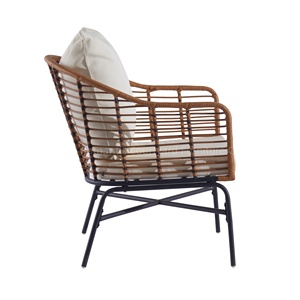 Ensemble de mobilier de jardin personnalisable en fer forgé pour mariage, chaises et cannes, pour extérieur et patio - Product Image 3
