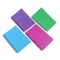 Cuaderno de Notas A5 Personalizado al por Mayor BECOL, Multicolor, con Espiral, Cubierta de Papel Kraft, Diario con Logotipo Personalizado