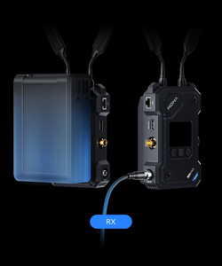 Hollyland Cosmo C2 Sistema de transmisión de <span class=keywords><strong>video</strong></span> inalámbrico 2TX 1RX 3000ft Range 1080p60 Frecuencia sin costuras RTMP Accesorios de cámara - Product Image 6