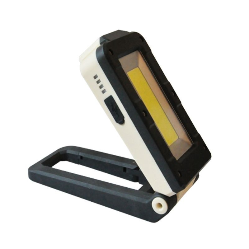 Magnetic LED Portable Working Light Rechargeable LED Work Flashlight Super Brightness 180 Rotatable Folding Snap Working Light