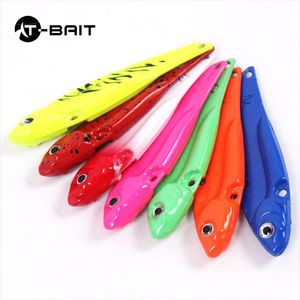 เครื่องสั่นโลหะ3-18กรัมสีซิงค์อัลลอยด์ดราก้อนฟัน3-18กรัมเหยื่อปลอมแบบแข็งยาวมีช่องใส่เลือดมีตะขอ3ช่อง - Product Image 3