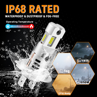 Bombilla LED para Faros Delanteros Mini PG H7 con Patente Exclusiva, Chips Emisores de Luz de Tres Lados, Conexión Plug and Play, 10000 Lúmenes, Personalización en Fábrica al por Mayor