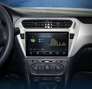 Lecteur DVD de voiture Android à écran tactile de 9 pouces pour Peugeot 301 Citroën Elysee 2013-2016 Navigation GPS multimédia - Product Image 2