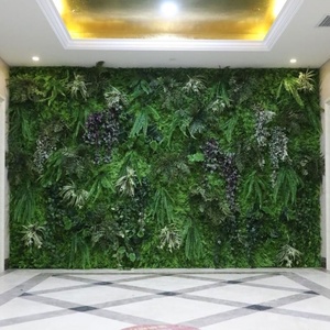 Panneau mural végétal autoportant 8 pieds pour plantes grimpantes, finition verte, avec 40 pots décoratifs <span class=keywords><strong>en</strong></span> forme de spirale, couleur champagne - Économique - Product Image 6
