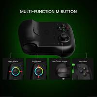 Manette de jeu portable sans fil Gamesir X4 Aileron X4A pour Android PC, Bluetooth, joysticks à effet Hall