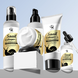 Hot Selling Skincare Products Snail Mucin Collagen Anti-aging <b>Face</b> Cleanser <b>Serum</b> Facial Moisturizer Cream Skin Care Set - Product Image 5
