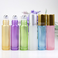 Flacons roll-on personnalisés de 10 ml pour huiles essentielles, collier unique en pierre précieuse argentée avec bouchon roll-on, accessoire de soin personnel