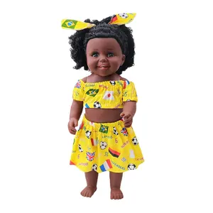 Factory Customize Fashion Doll Plastic Best Toys And Games Black Doll with Clothing For Kids Nathaniel
