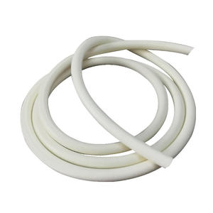 Bande de mousse de silicone à section transversale ronde, joint d'étanchéité résistant aux hautes températures de 1 à 20 mm pour l'électronique, l'automobile et le mobilier - Product Image 1