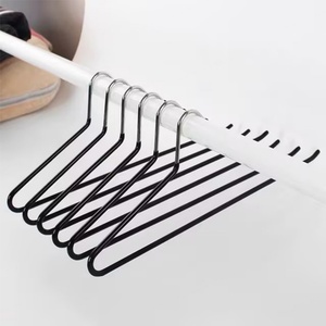 Cintres en PVC en forme de Z personnalisés, cintres métalliques à extrémités ouvertes pour manteaux et pantalons - Product Image 5