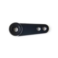 Bras de servo en aluminium 25T-6B pour servo 6MM 25T, ensemble de bras de gouvernail en métal, bras de gouvernail pour planeur et hélicoptère