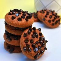 Galletas Clásicas con Chispas de Chocolate y Sabor a Huevo Crujiente, Envueltas Individualmente, Bolsa de Bocadillos para Fiestas, Suministro Directo de Fábrica al por Mayor