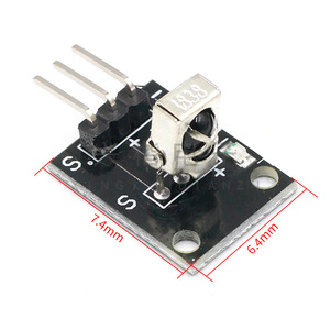 Module récepteur infrarouge HX1838B pour Arduino, montage traversant, carte éducative pour créateurs - Product Image 4
