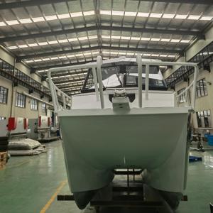 Yacht de croisière sportif en aluminium soudé <span class=keywords><strong>Gospel</strong></span> 7,9 m (26 pieds), catamaran, bateau de pêche rapide pour les loisirs - Product Image 6