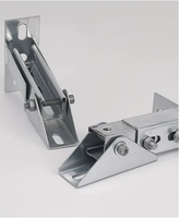 Plaque de connexion en C Shunlide pour support solaire photovoltaïque – Accessoires d'installation pour support avant-arrière et équerre diagonale fixe 2,5 mm