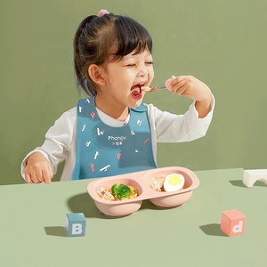 Phanpy plaques d'aspiration enfant en bas âge Silicone tasse enfants Construction bébé alimentation <span class=keywords><strong>Snack</strong></span> assiette Assiette <span class=keywords><strong>Bebe</strong></span> - Product Image 2