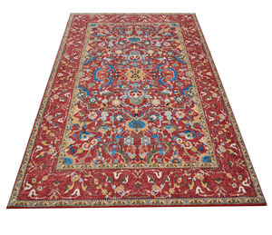 Tapis persan imprimé de grande taille Conceptions personnalisées Transfert à chaud Tapis d'impression 3D Tapis de salon - Product Image 1